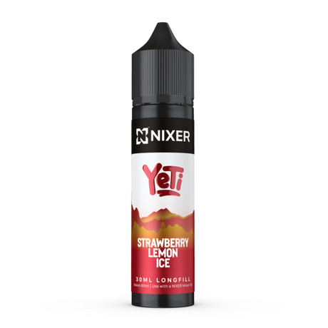 Nixer X Yeti Strawberry Lemon Ice - 30ml Longfill