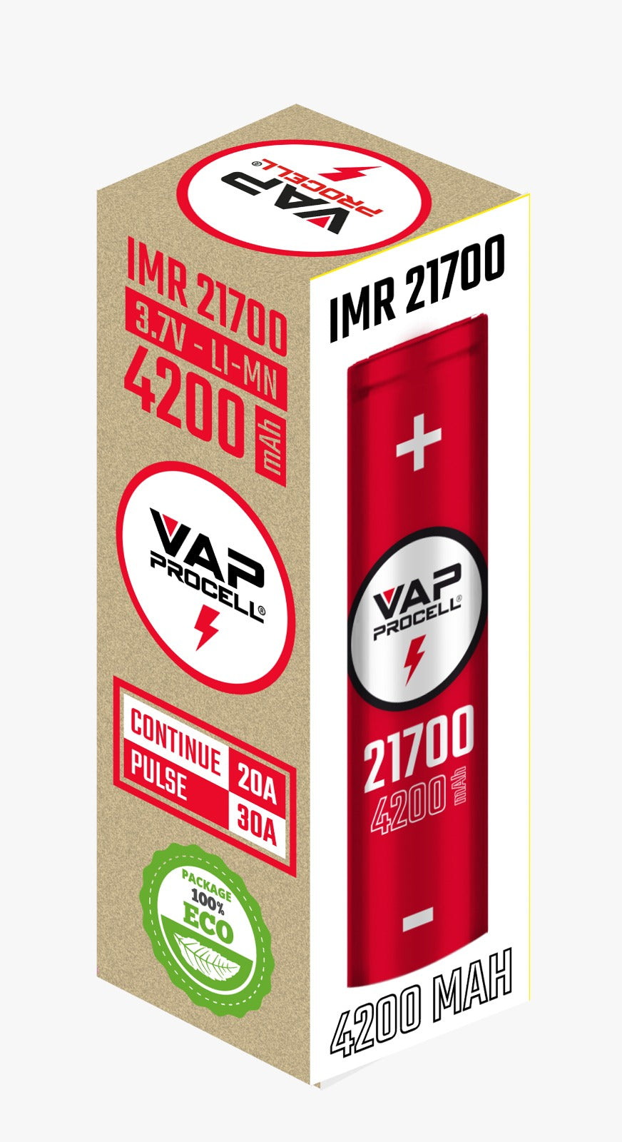 VAP - PROCELL - 21700 - 4200MAH
