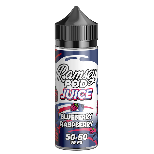 Ramsey - Pod Juice - Blueberry Raspberry - Shortfill