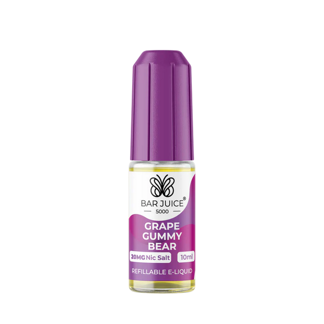 Bar Juice - Grape Gummy Bear - Nic Salt - 10ml