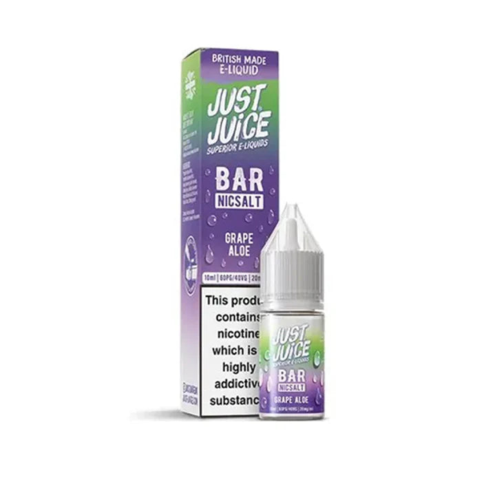 Just Juice Bar Juice - Grape Aloe - Nic Salt - 10ml