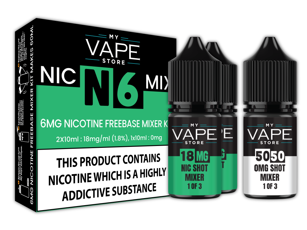 My Vape - Nix Mix Kit - 6MG - Freebase - N6