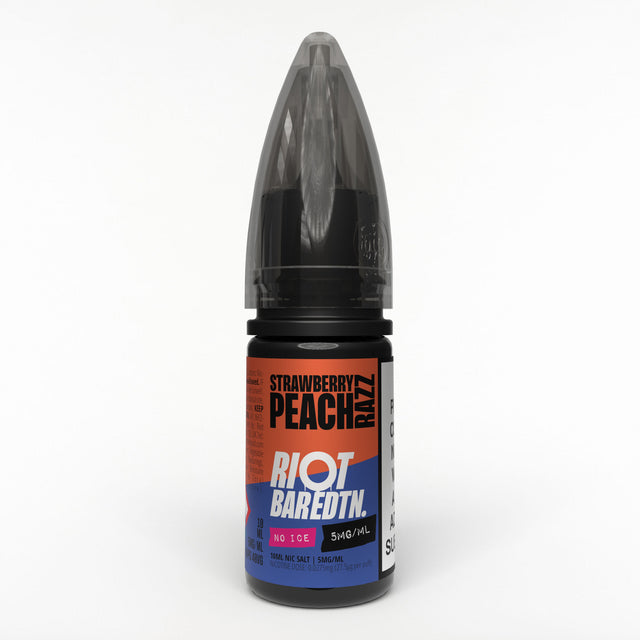 Riot Squad - BAREDTN - No Ice - Strawberry peach razz  - 10ml