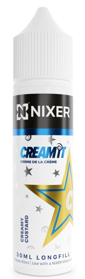 Nixer - Dripping Deserts - Butterscotch & Custard - 30ml - Longfill