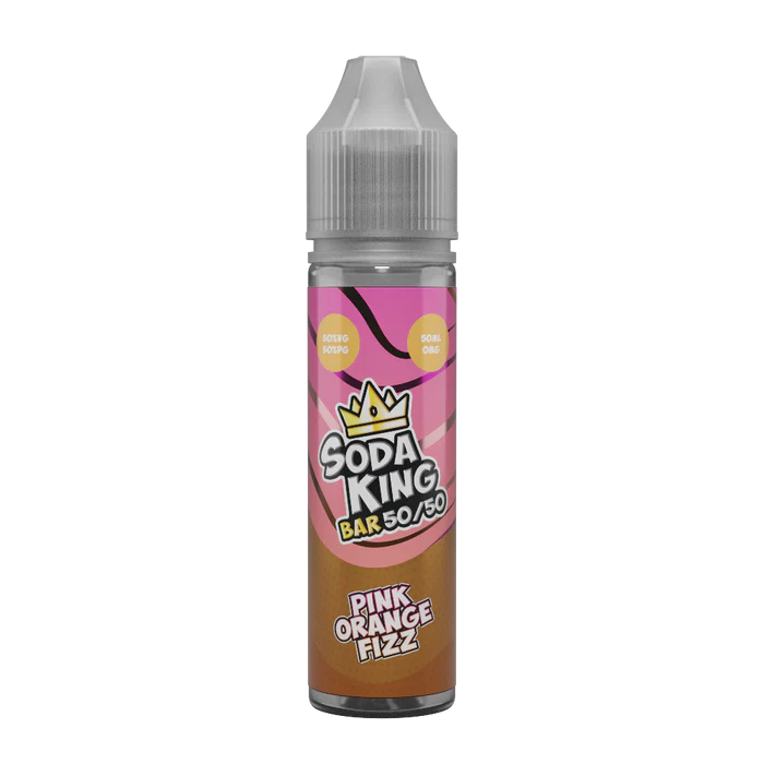 Soda King - Bar Salts Pink Orange Fizz 50/50 -0mg-