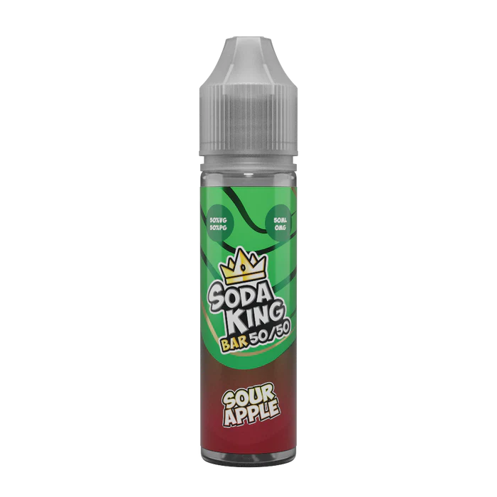Soda King Bar Series Sour Apple 50/50 -0mg-