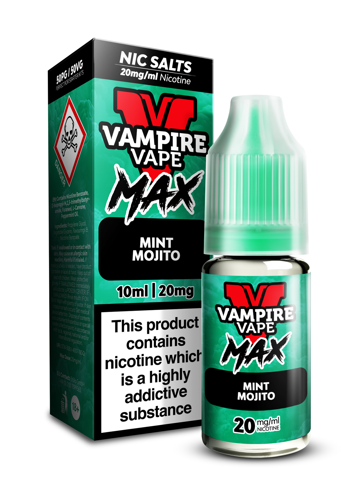 Vampire Vape Max Salts Mint Mojito