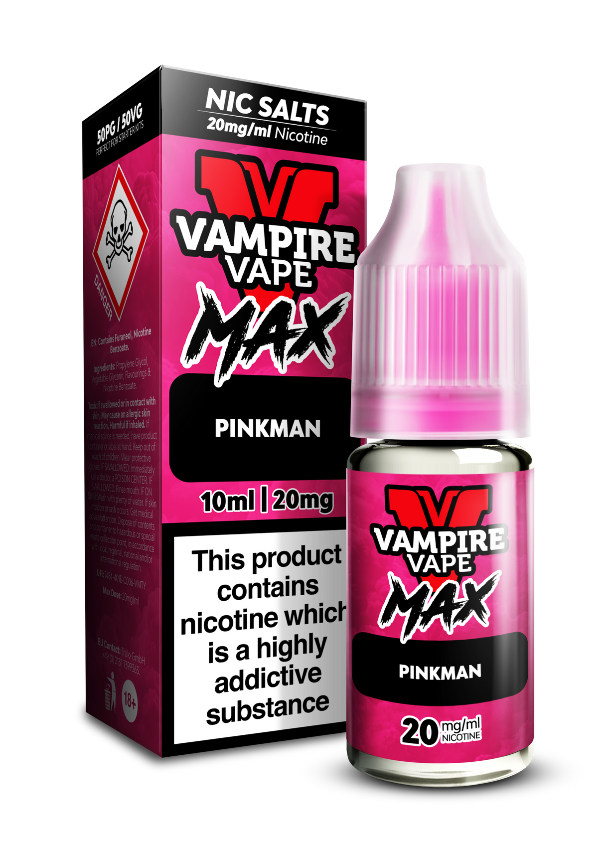 Vampire Vape Max Salts Pinkman
