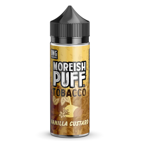 Moreish Puff - Tobacco - Vanilla Custard - 100ML