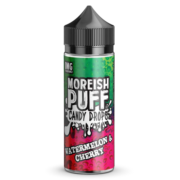 Moreish Puff - Candy Drops - Watermelon & Cherry - Shortfill