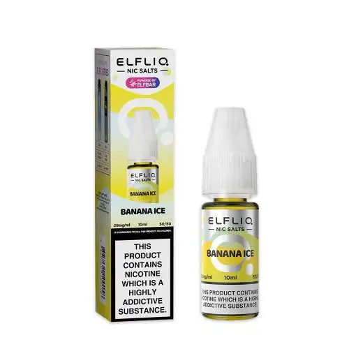 Elfliq - Banana Ice - Nic Salt