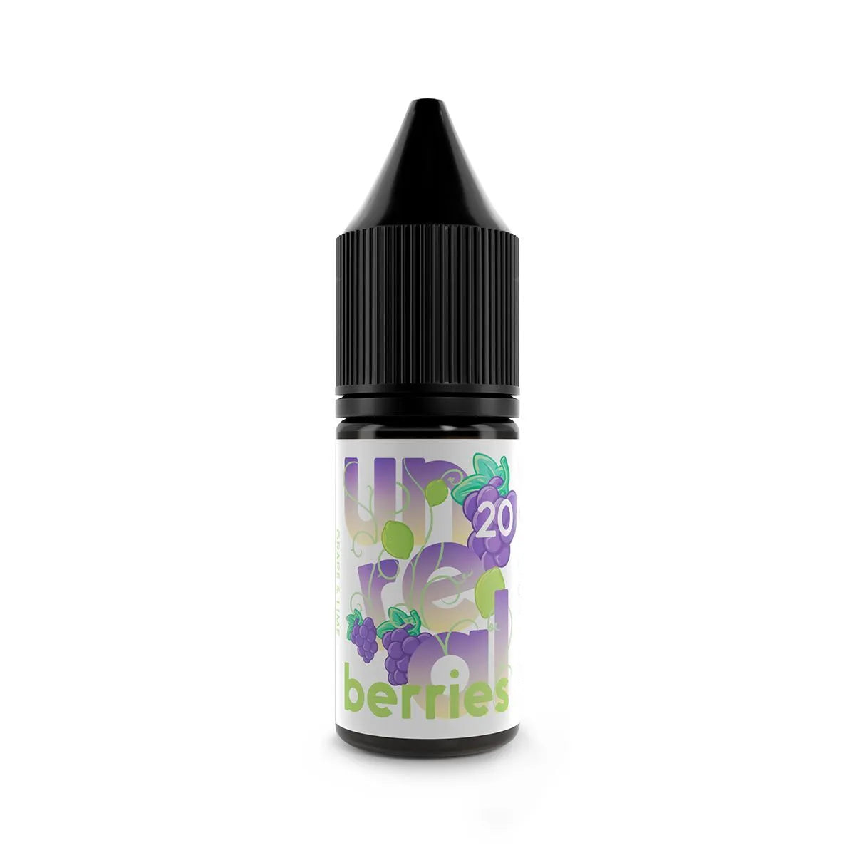 Unreal Berries - Grape & Lime - Nic Salt - My Vape Store UK