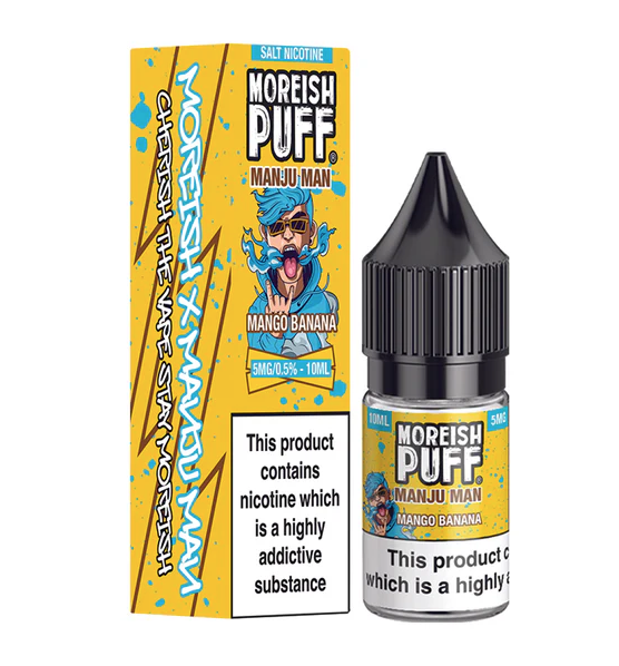 Moreish Puff - Manju Man - Mango Banana - Nic Salt