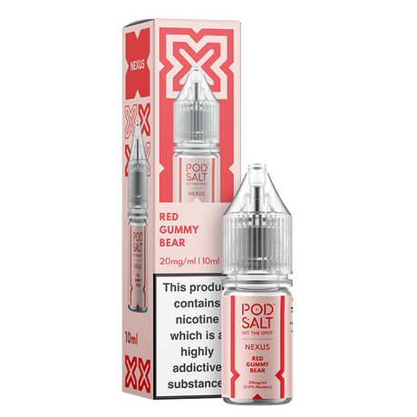 Nexus Pod Salt 10ML Red Gummy Bear