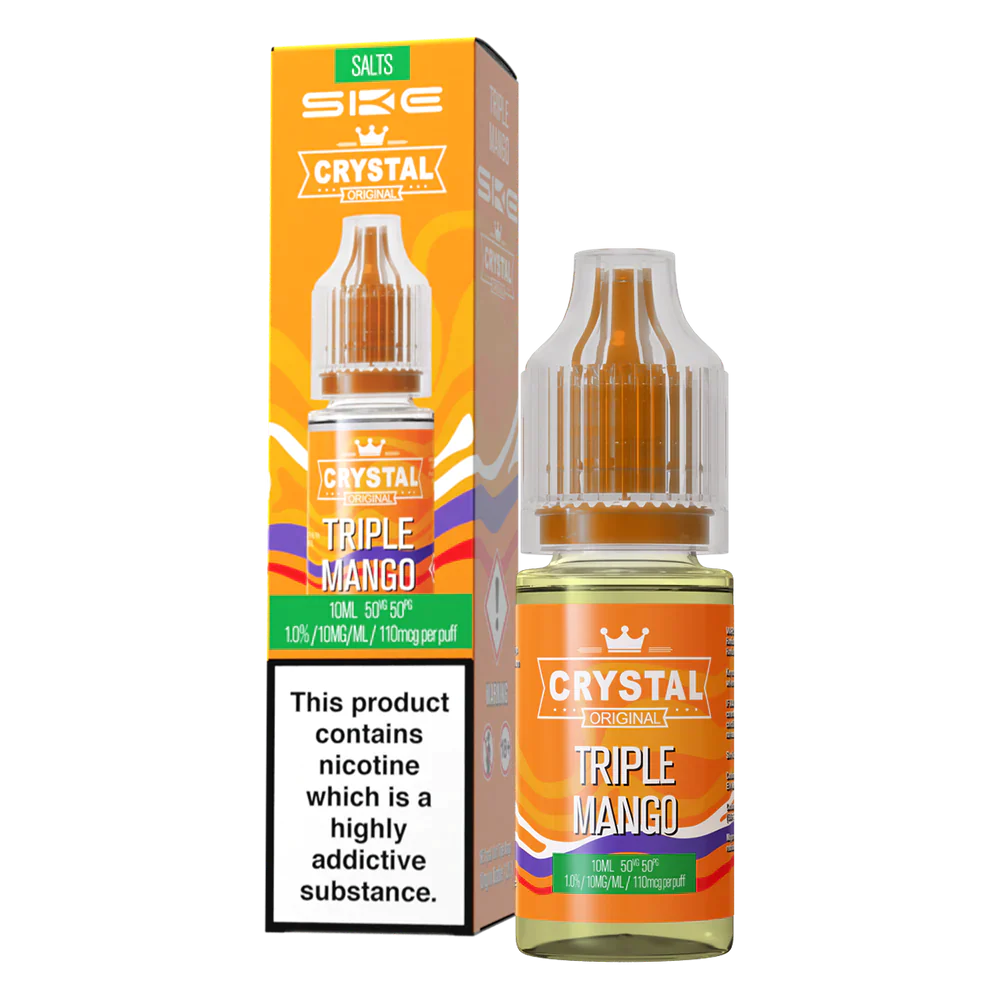 SKE Crystal V2 - Triple Mango - Nic Salt - 10ml