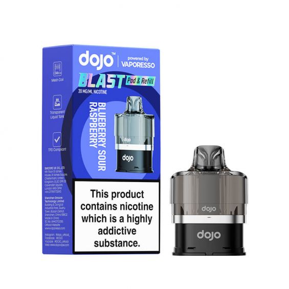 Vaporesso - Dojo Blast 6000 - Prefilled Pods - 10MG