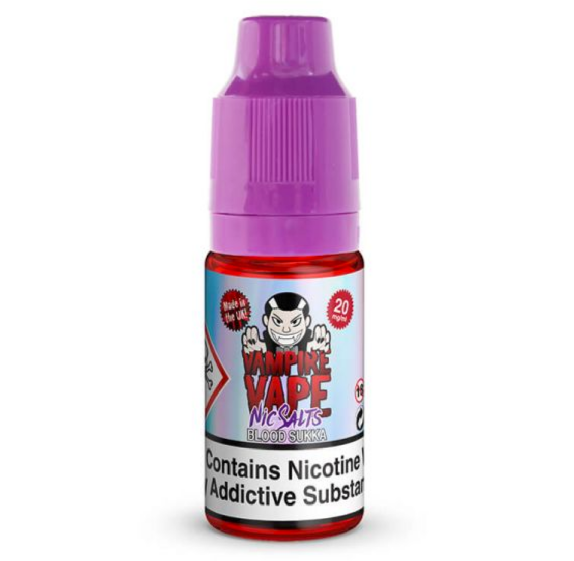 Vampire Vape - Blood Sukka - Nic Salt - 10ml - My Vape Store