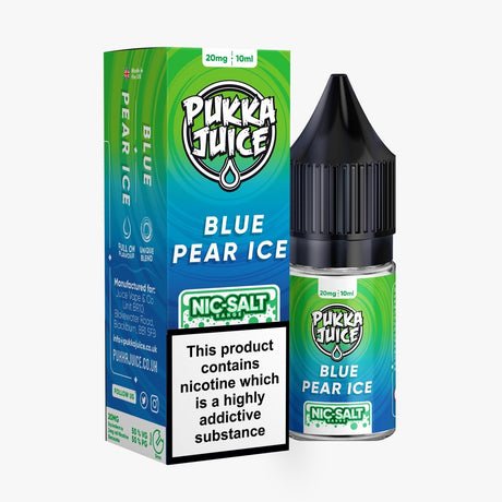 Pukka Juice Salts Blue Pear Ice - My Vape Store UK