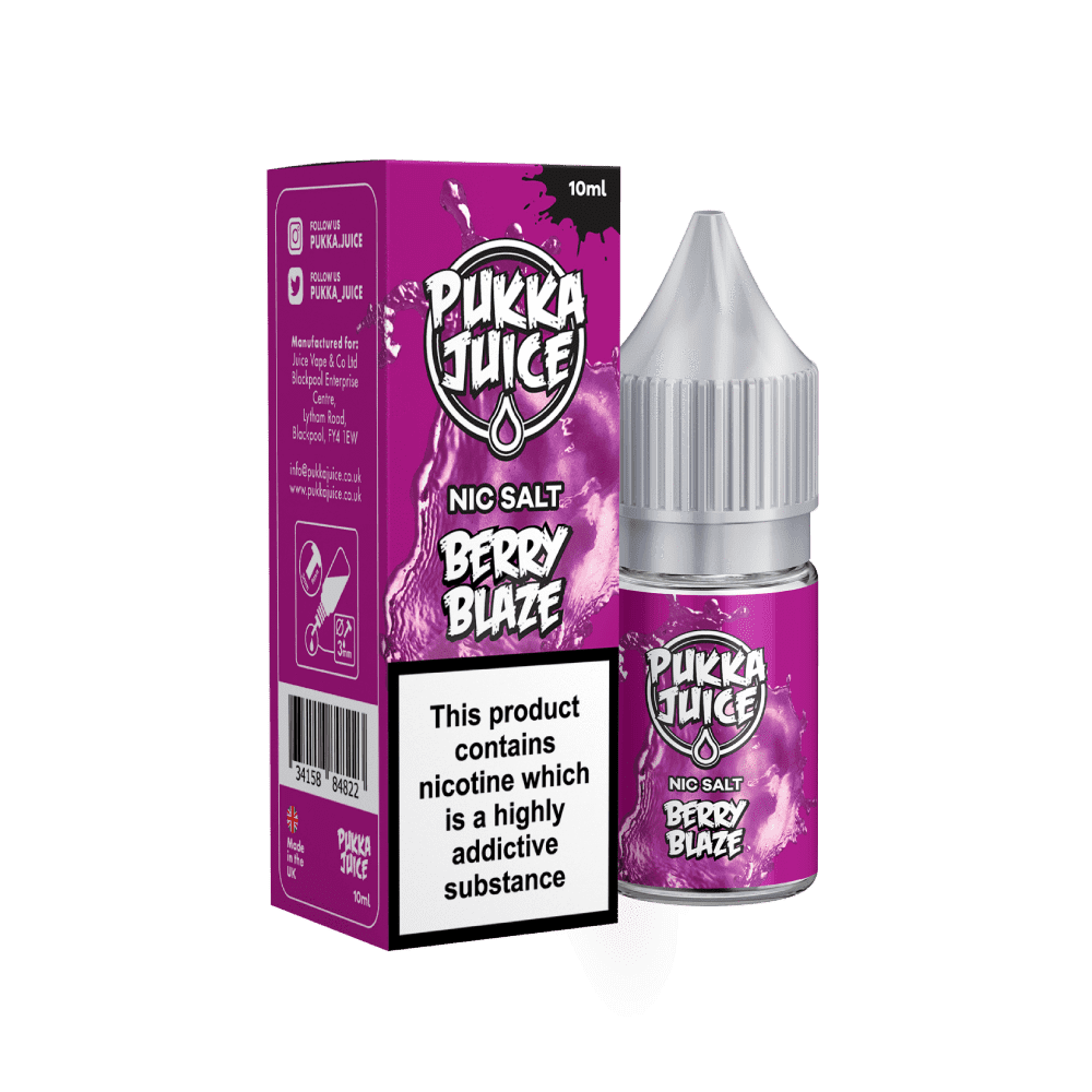 Pukka Juice - Berry Blaze Salts - My Vape Store UK