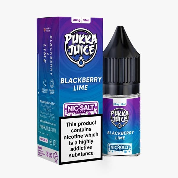 Pukka Juice Salt - Blackberry Lime - My Vape Store UK