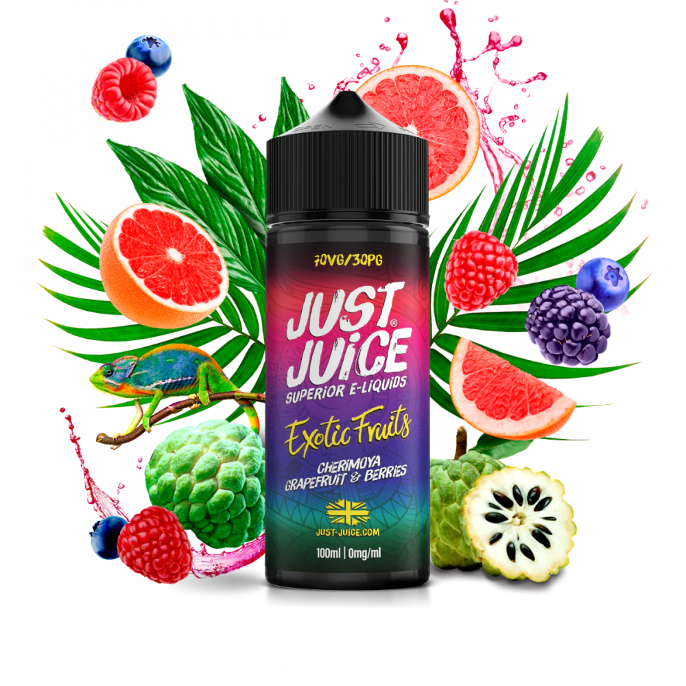 Just Juice - Cherimoya Grapefruit & Berries - 100ML 