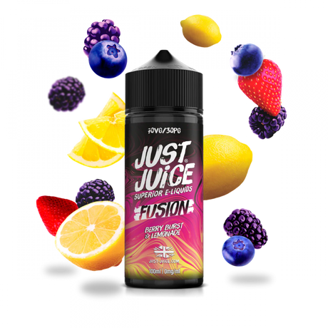 Just Juice - Fusion Berry Burst & Lemonade - 100ML 