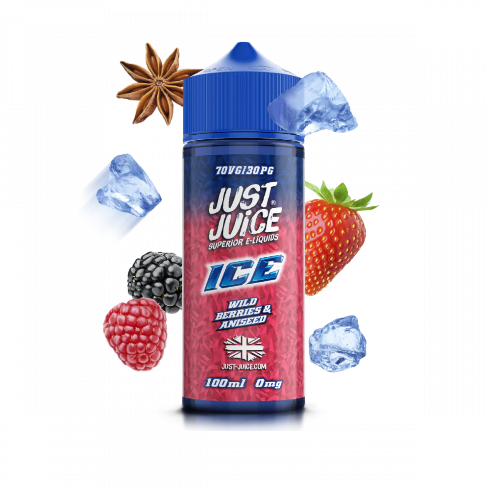 Just Juice - Wild Berries & Aniseed Ice  - 100ML 