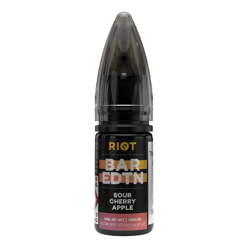 Riot Squad - BAREDTN - Sour Cherry Apple - 10ml - My Vape Store UK