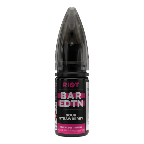 Riot Squad - BAREDTN - Sour Strawberry - 10ml - My Vape Store UK