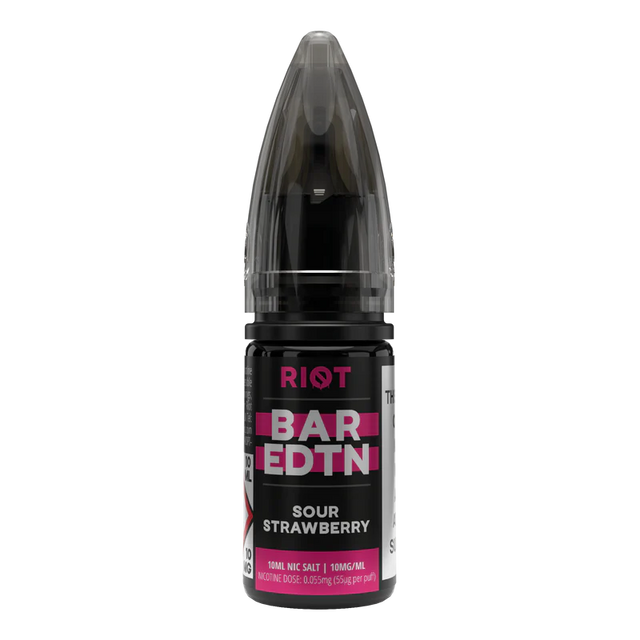 Riot Squad - BAREDTN - Sour Strawberry - 10ml - My Vape Store UK