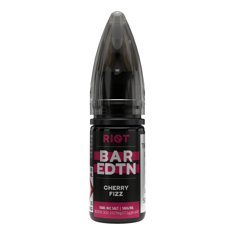 Riot Squad - BAREDTN - Cherry Fizz - 10ml - My Vape Store UK