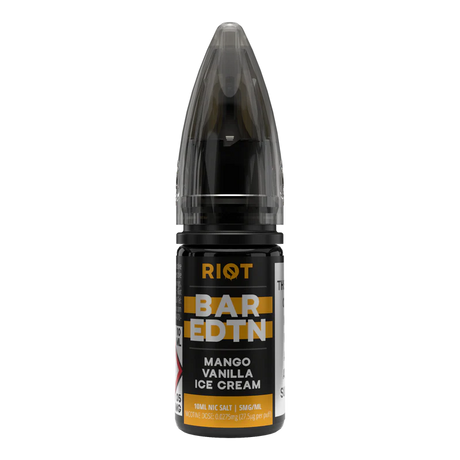 Riot Squad - BAREDTN - Mango Vanilla Ice Cream - 10ml - My Vape Store UK