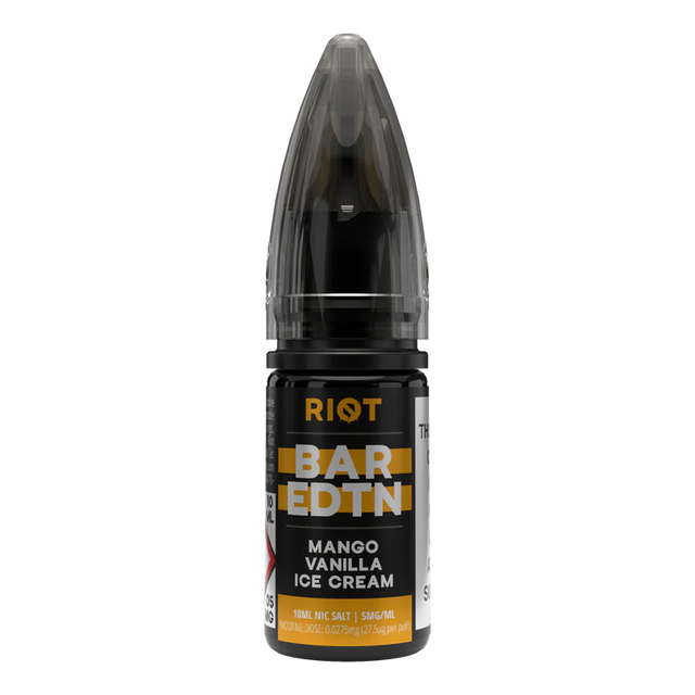 Riot Squad - BAREDTN - Mango Vanilla Ice Cream - 10ml - My Vape Store UK