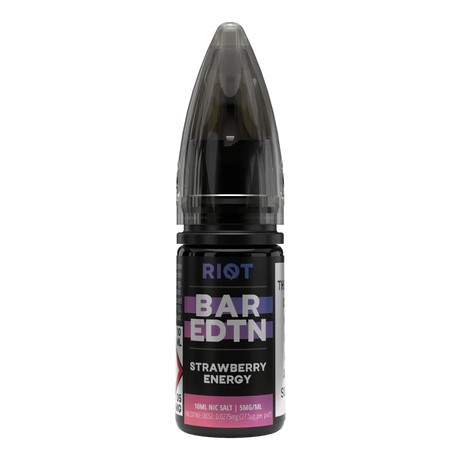 Riot Squad - BAREDTN - Strawberry Energy - 10ml - My Vape Store UK