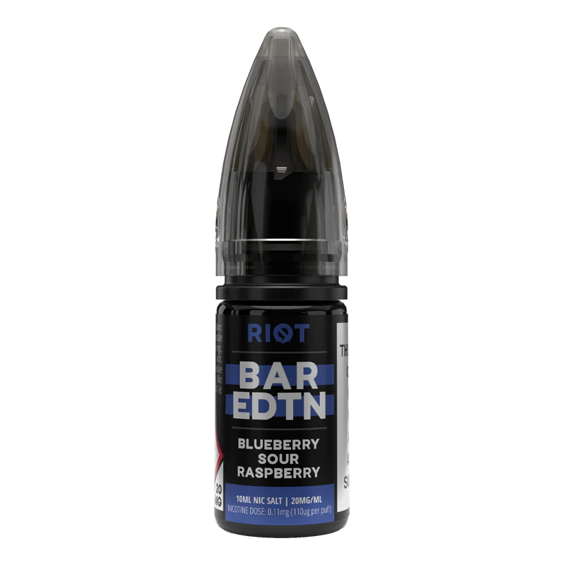 Riot Squad - BAREDTN - Blueberry Sour Raspberry - 10ml - My Vape Store UK