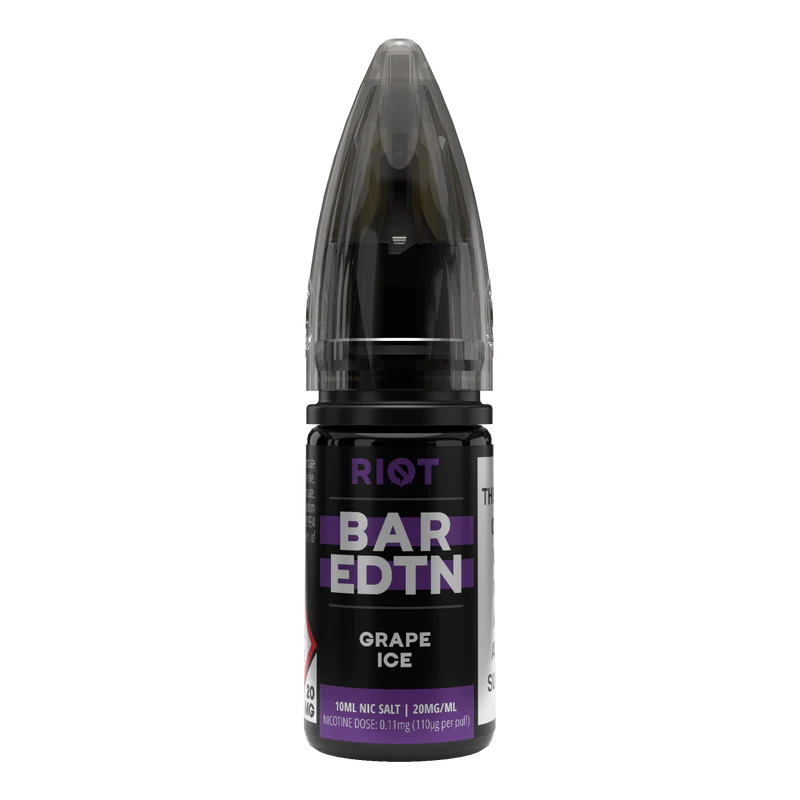 Riot Squad - BAREDTN - Grape Ice - 10ml - My Vape Store UK