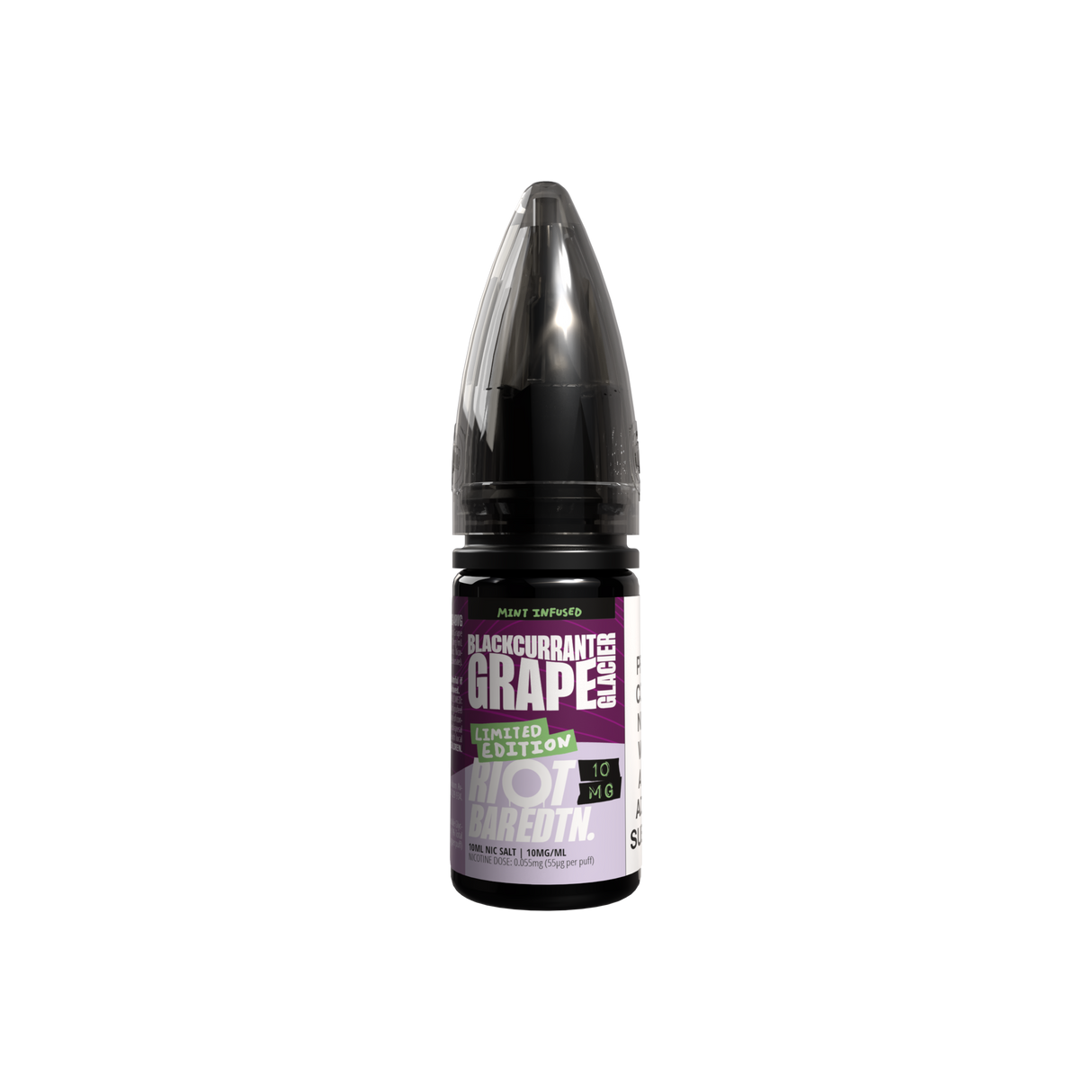 Riot Squad - BAR EDTN - Limited Edition - Blackcurrant Grape Glacier - Salts - 10ml 