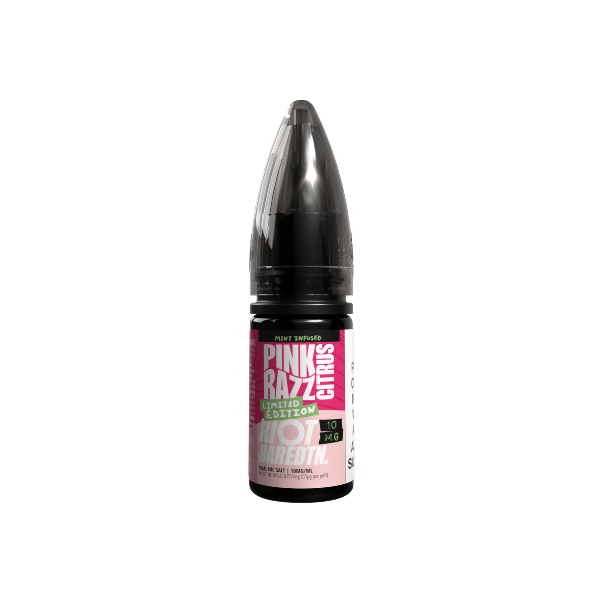 Riot Squad - BAR EDTN - Limited Edition - Pink Razz Citrus - Salts - 10ml 