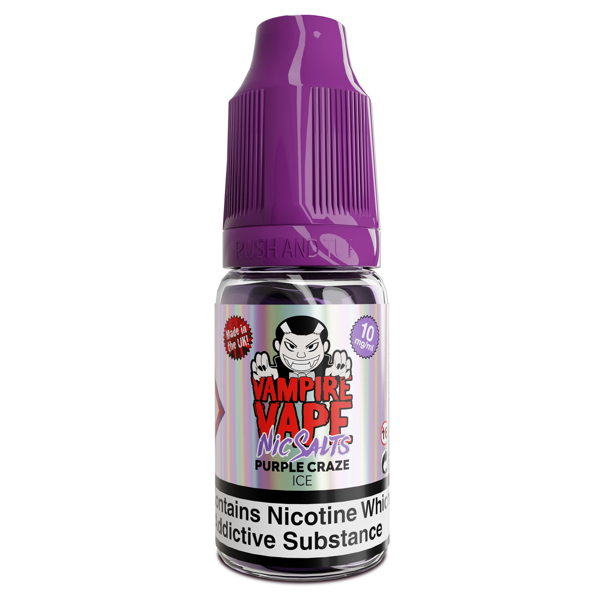 Vampire Vape - Purple Craze Ice - Salts - 10ML