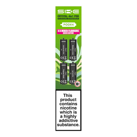 SKE Crystal - 4in1 - Pre-filled Vape Pods 