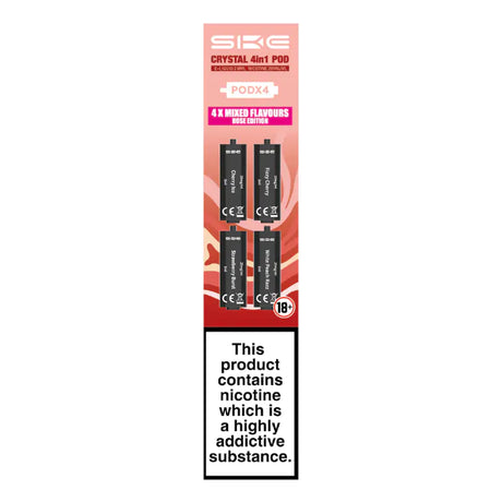 SKE Crystal - 4in1 - Pre-filled Vape Pods 