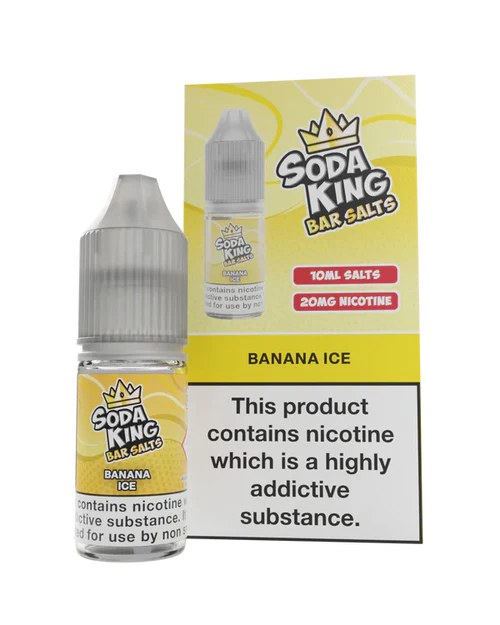 Soda King - Bar Salts - Banana Ice - My Vape Store UK