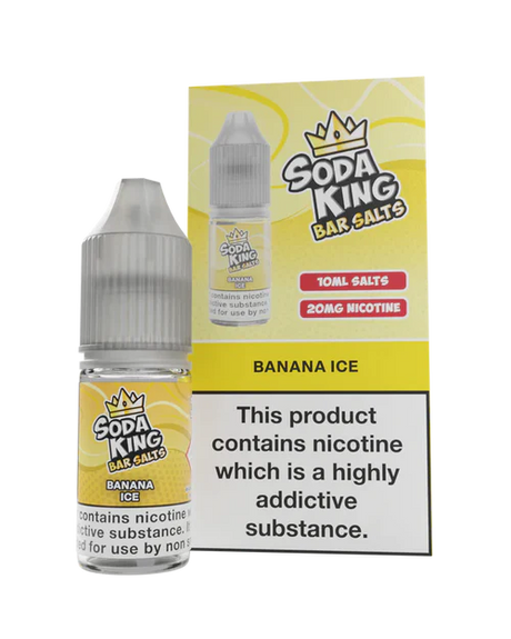 Soda King - Bar Salts - Banana Ice - My Vape Store UK