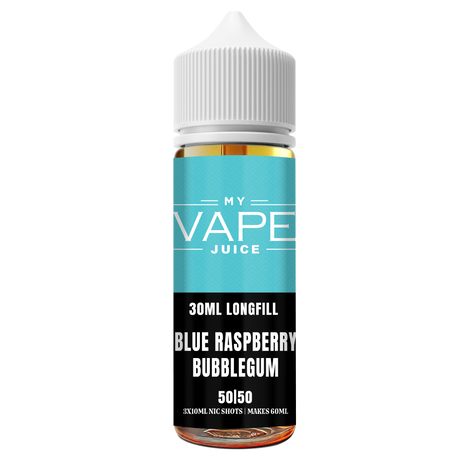 My Vape Store - Blue Raspberry Bubblegum - 30ml Longfill 