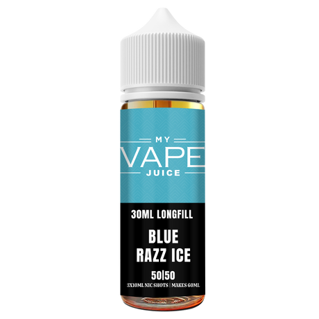 My Vape Store - Blue Razz Ice - 30ml Longfill 