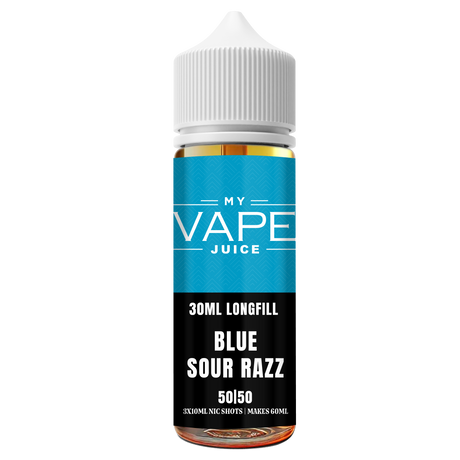 My Vape Store - Blue Sour Razz - 30ml Longfill 