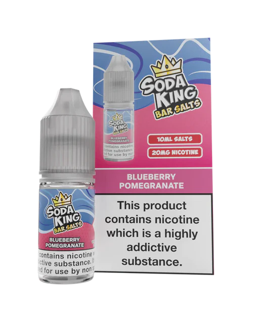 Soda King - Bar Salts - Blueberry Pomegranate - My Vape Store UK