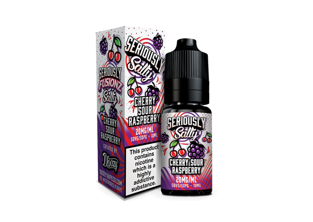 Seriously Salty - Nic Salt - Cherry Sour Raspberry 10ml 