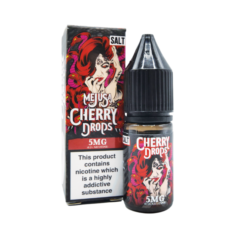 Mejusa - Cherry Drops - Nic Salt - 10ml - My Vape Store UK