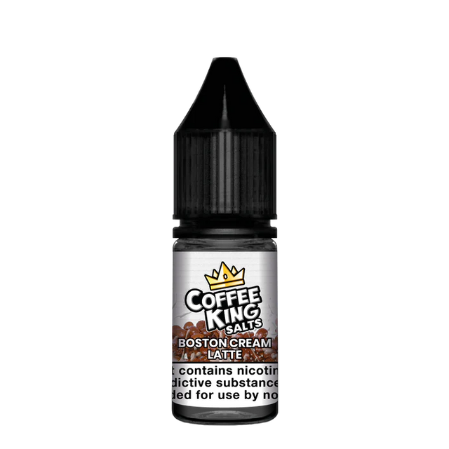 Coffee King Salts - Boston Cream Latte - My Vape Store UK